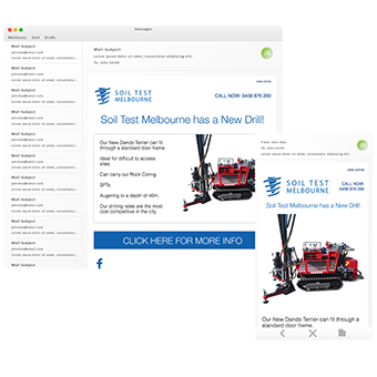 soil test melbourne eDM